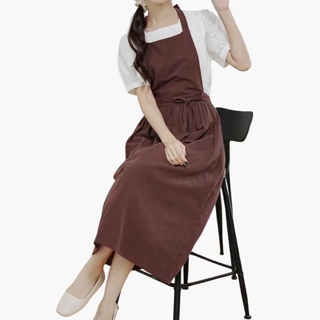 Dirndl-KleidfurDamenmitquadratischemAusschnittundTaillenband_2.jpg