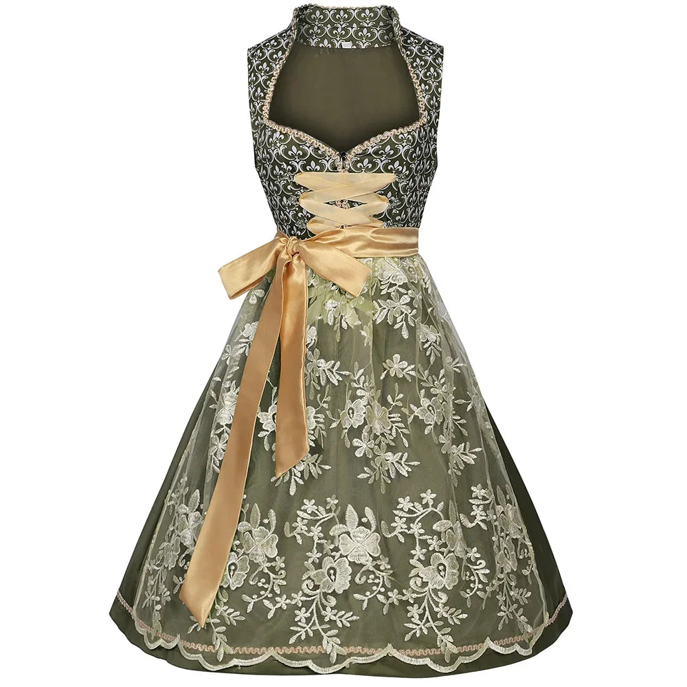 DirndlkleidfurDamenmitSchnurmiederundbestickterSchurze_1.webp
