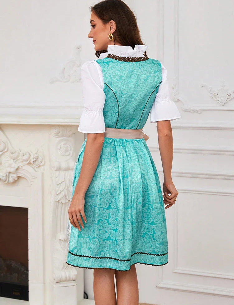 DirndlkleidfurDamenmitquadratischemAusschnittundSchleifenschurze_2.webp