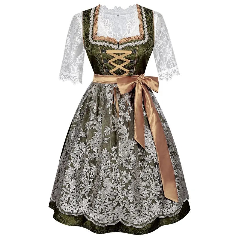 DirndlkleidfurDamenmitquadratischemAusschnittundbestickterSchurze_2.webp
