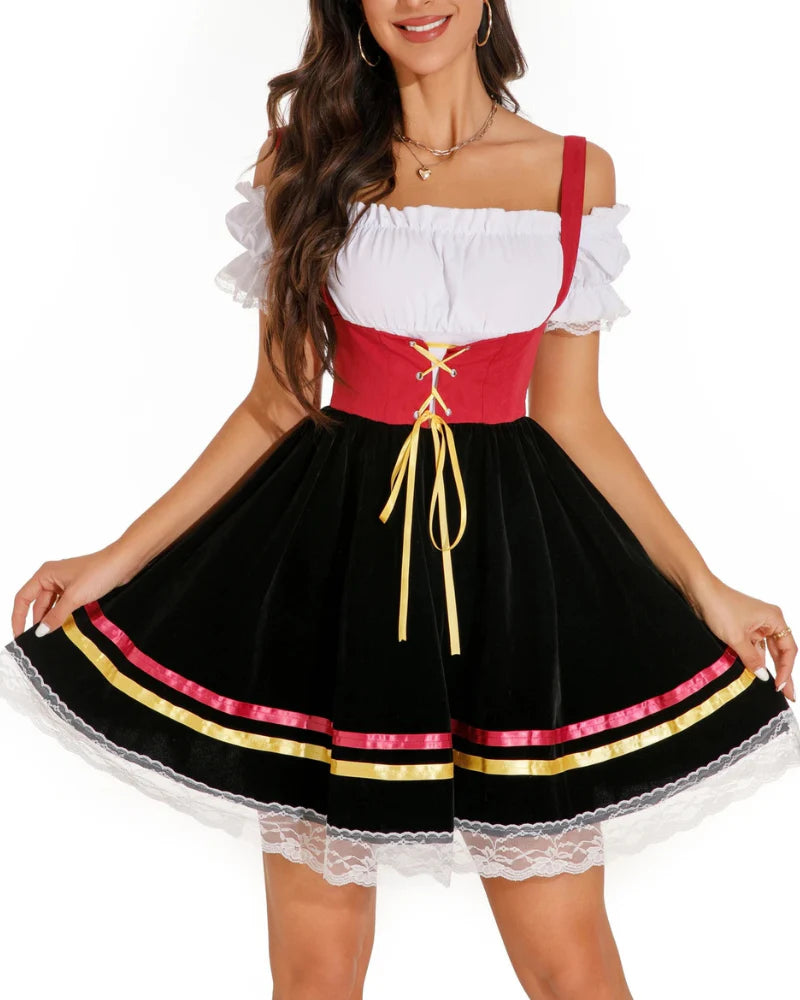 DirndlkleidfurDamenmitschulterfreiemAusschnittundSchnurmieder_1.webp