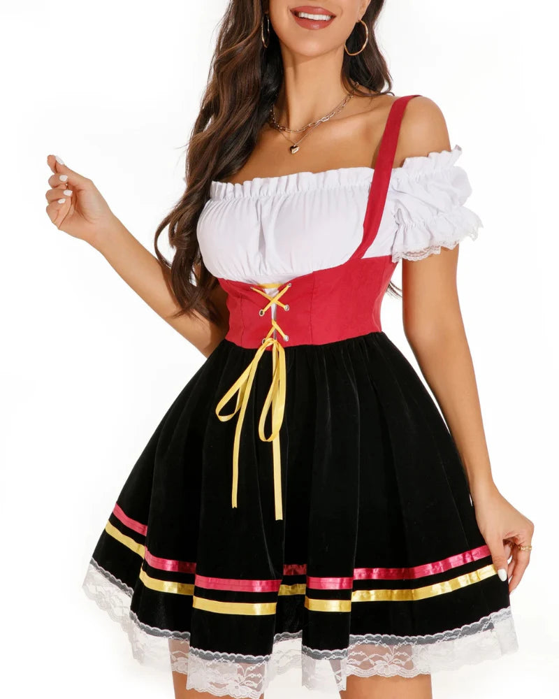 DirndlkleidfurDamenmitschulterfreiemAusschnittundSchnurmieder_2.webp