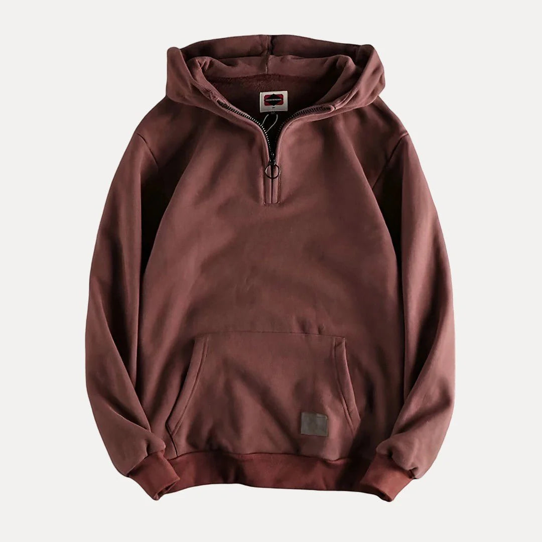 HerrenHoodiemitHalbzipp-VerschlussundKangurutasche_4.webp