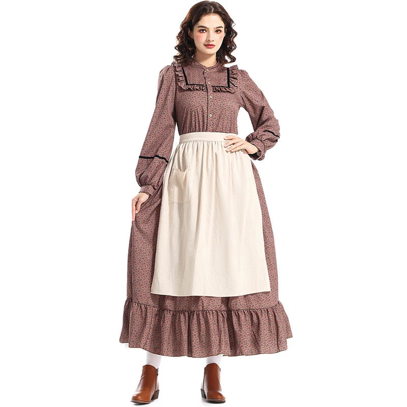 HistorischesDamenkleidimlangentraditionellenStilmitSchurze_6.jpg