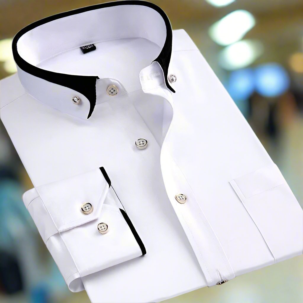 Elegantes langärmeliges Hemd für Männer