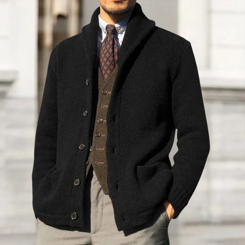 Elegante Mode Strickjacke für Männer
