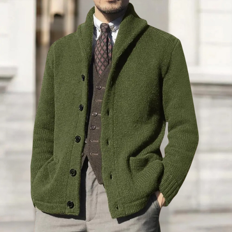 Elegante Mode Strickjacke für Männer