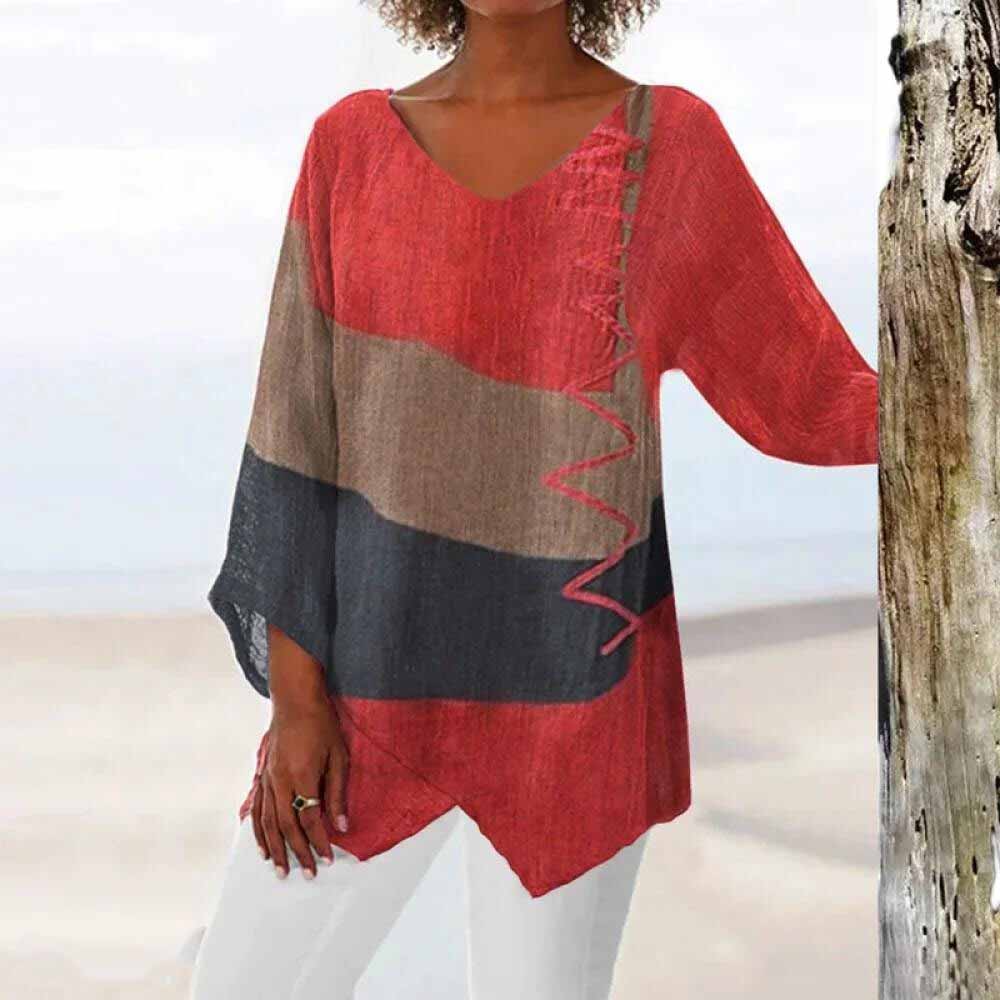 Stylische Langarmbluse für Frauen