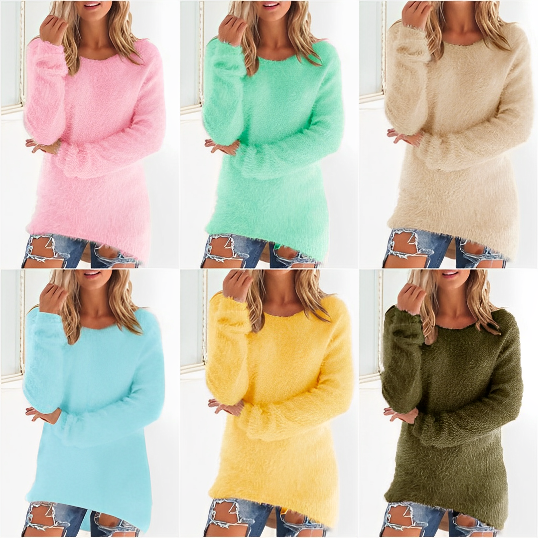 Eleganter Pullover mit Lockerer Passform für Damen