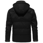 Warme Sherpa Pufferjacke für Männer