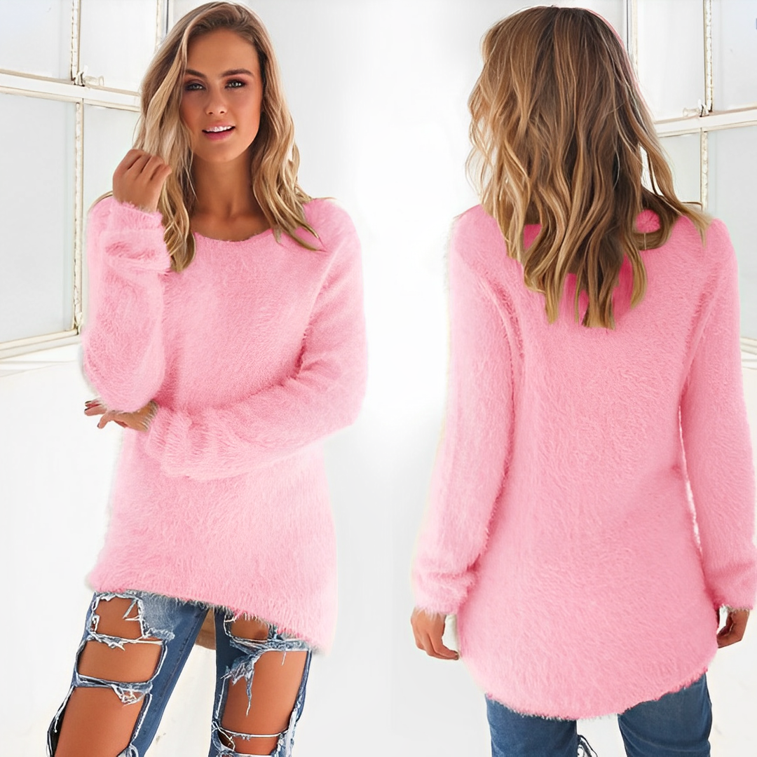 Eleganter Pullover mit Lockerer Passform für Damen