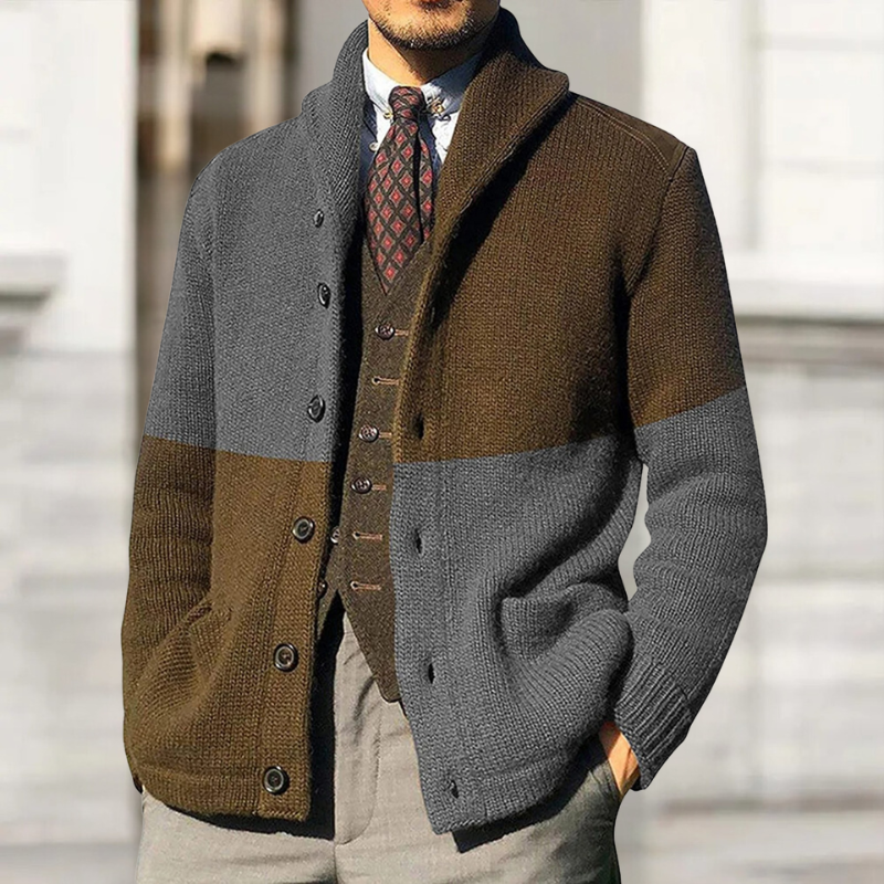 Elegante Mode Strickjacke für Männer