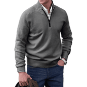 Stylischer Reißverschluss-Pullover für Herren