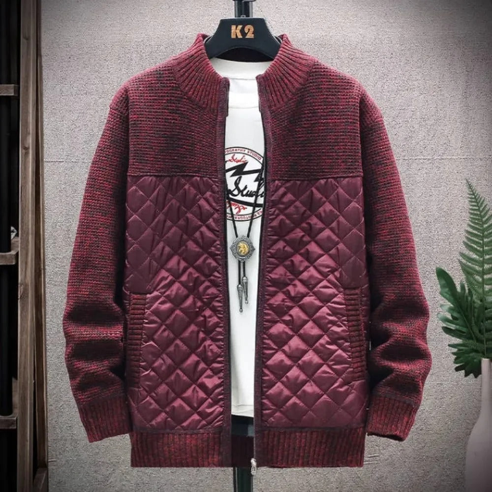 Modische warme Jacke für Männer