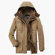Warme und funktionelle Winterjacke für Männer