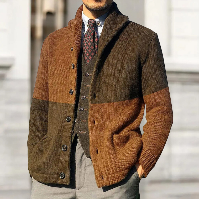 Elegante Mode Strickjacke für Männer