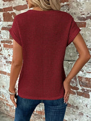 Trendiges lässiges Stricktop für Frauen