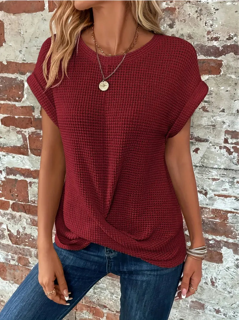 Trendiges lässiges Stricktop für Frauen