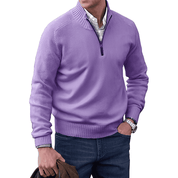 Stylischer Reißverschluss-Pullover für Herren