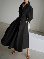 Stylisches Maxikleid mit Cinch-Taille für Frauen