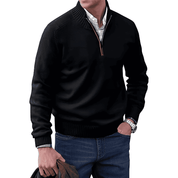 Stylischer Reißverschluss-Pullover für Herren