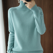 Kuscheliger Merino-Rollkragenpullover für Frauen