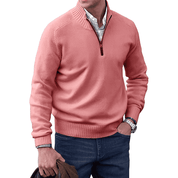 Stylischer Reißverschluss-Pullover für Herren