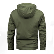 Warme Winterjacke mit Kapuze für Männer