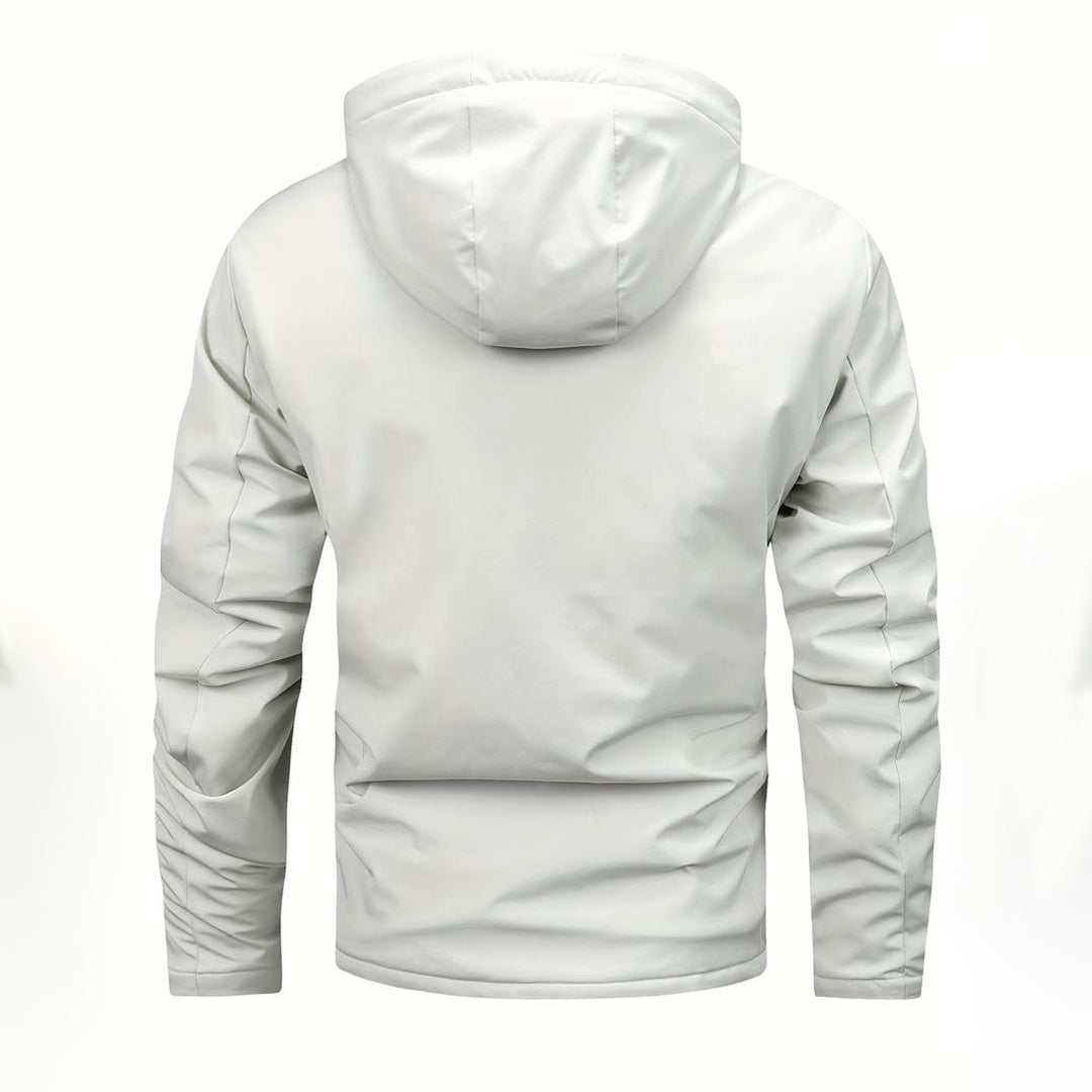 Warme Winterjacke mit Kapuze für Männer