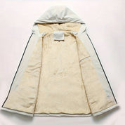 Warme Winterjacke mit Kapuze für Männer