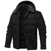 Warme Sherpa Pufferjacke für Männer