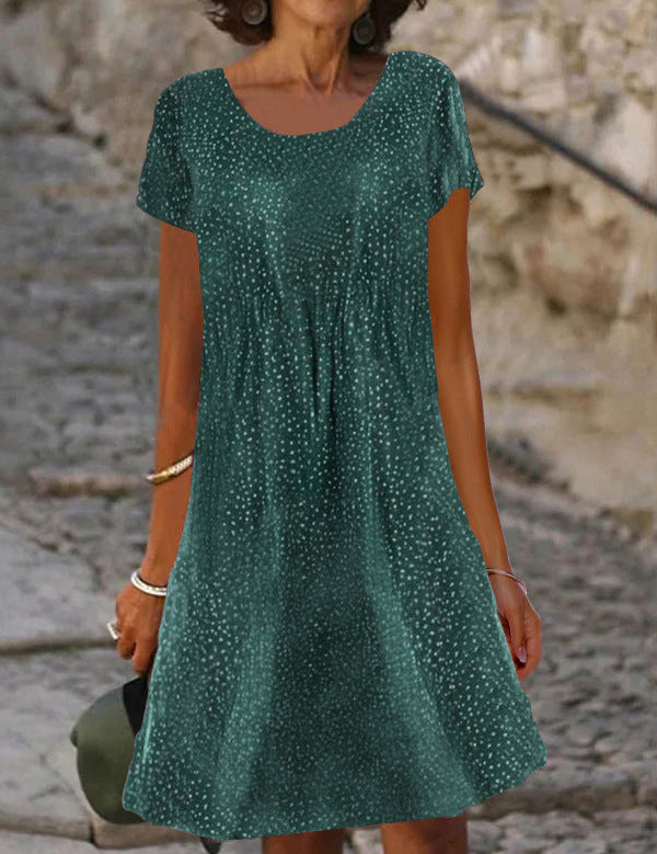 Damen-Sommerkleid_mit_kurzen_rmeln_Print_und_A-Linien-Schnitt_a.jpg