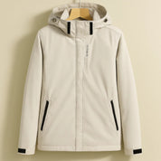 Damen Kapuzenjacke mit Reißverschluss und Vordertaschen
