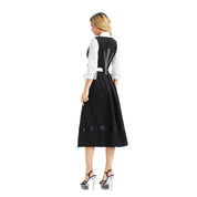 Dirndl Kleid für Damen mit Schnürmieder und Schürze