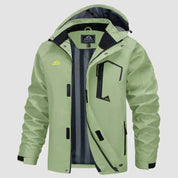 Warme Winterjacke mit Kapuze für Männer
