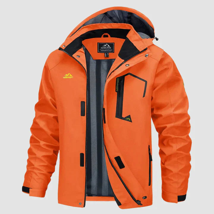 Warme Winterjacke mit Kapuze für Männer