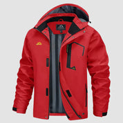 Warme Winterjacke mit Kapuze für Männer