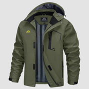 Warme Winterjacke mit Kapuze für Männer