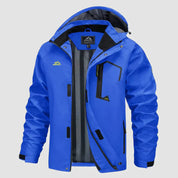 Warme Winterjacke mit Kapuze für Männer