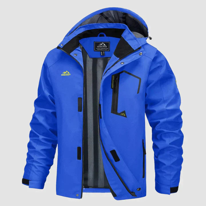 Warme Winterjacke mit Kapuze für Männer