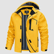 Warme Winterjacke mit Kapuze für Männer
