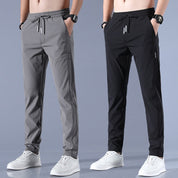 Herren-Jogginghose mit Kordelzug in der Taille und Seitentaschen