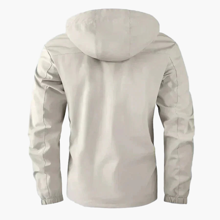 Herren Kapuzenjacke mit Reißverschluss und mehreren Taschen