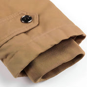 Herren Militärjacke mit mehreren Taschen und verstellbaren Kordeln