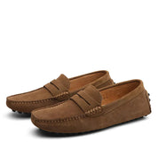 Herren Slipper mit Mokassin-Zehe und Gummisohle