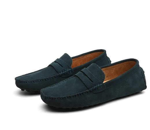 Herren Slipper mit Mokassin-Zehe und Gummisohle