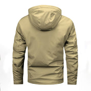 Warme Winterjacke mit Kapuze für Männer