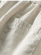 Kurzarmhemd und Hose mit Kordelzug für Männer für den Sommer
