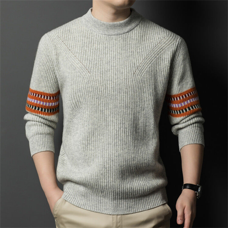 Weicher Strickpullover für Männer
