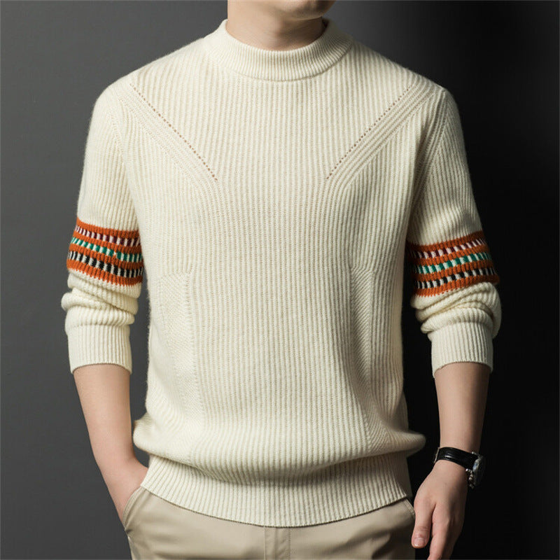 Weicher Strickpullover für Männer